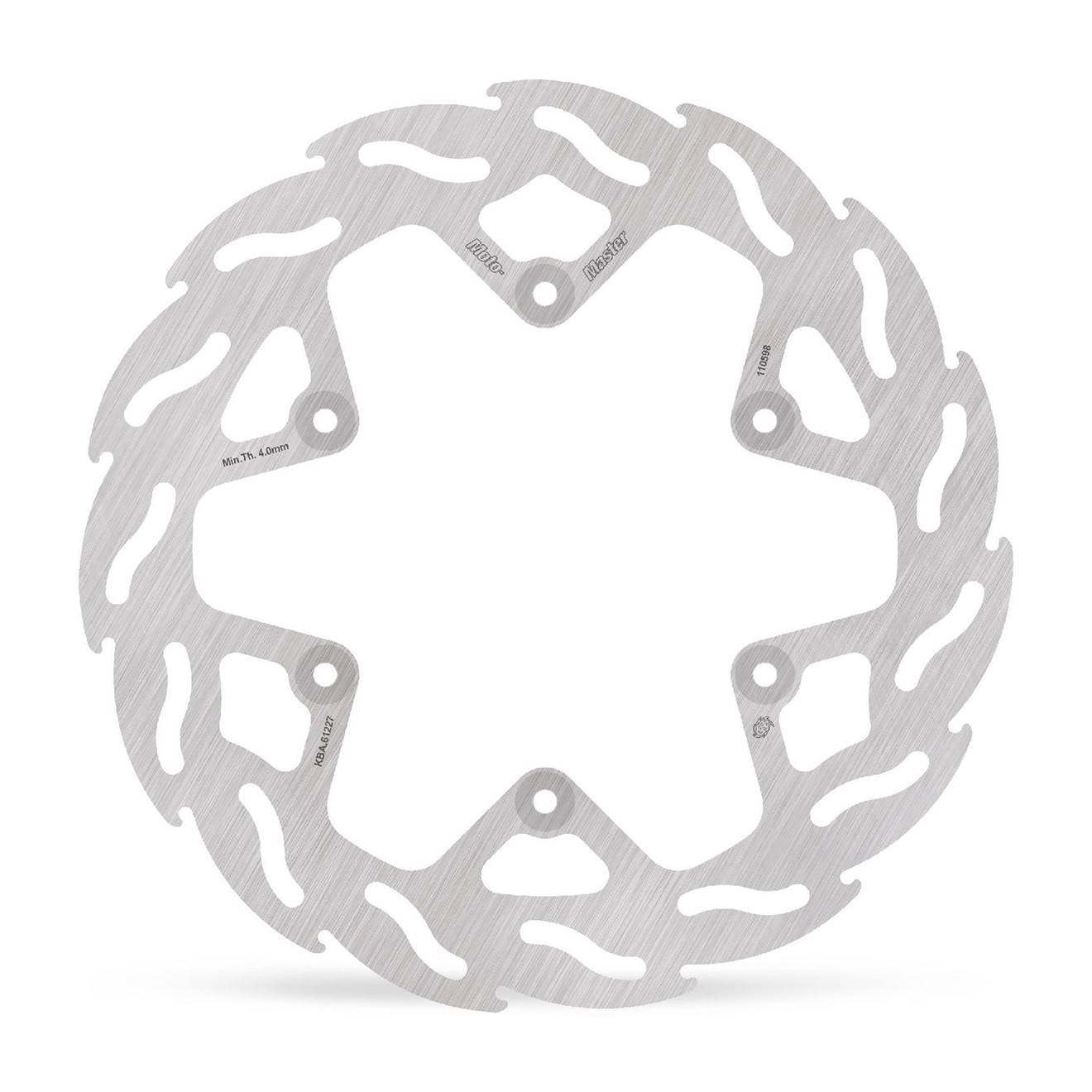 Moto-Master Bremsscheibe Flame hinten starr Factory 4,4mm mit ABE