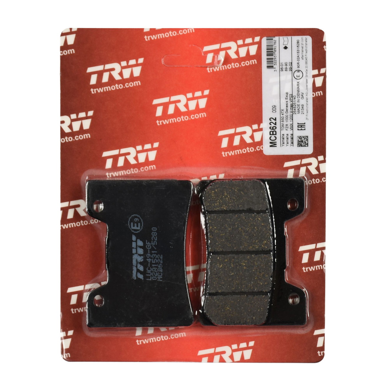TRW Bremsbelag organisch MCB622