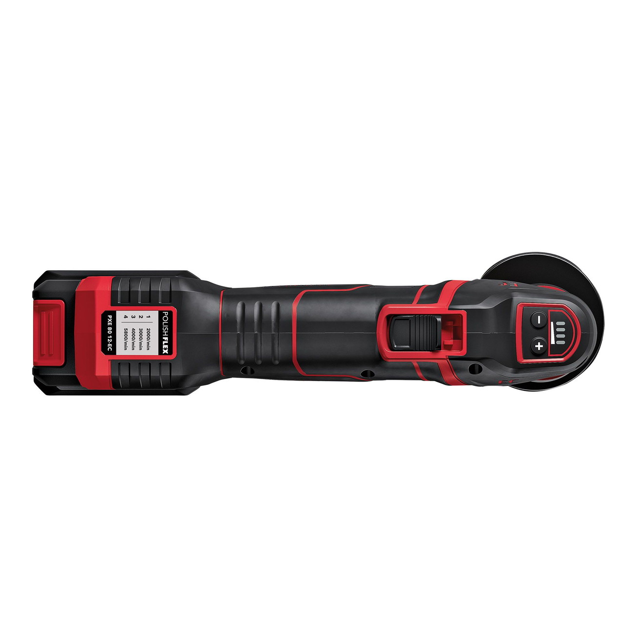Flex PXE 80 Mini Polisher Cordless Set with Battery & Accessories