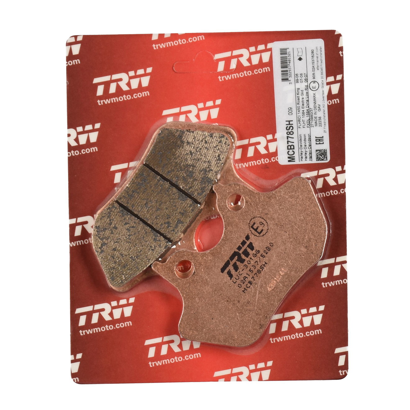 TRW Bremsbelag Sinter Street