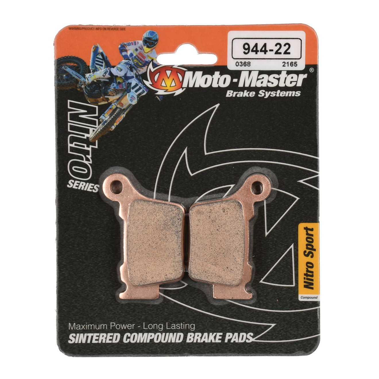 Moto-Master Bremsbelag Nitro Sport ohne ABE
