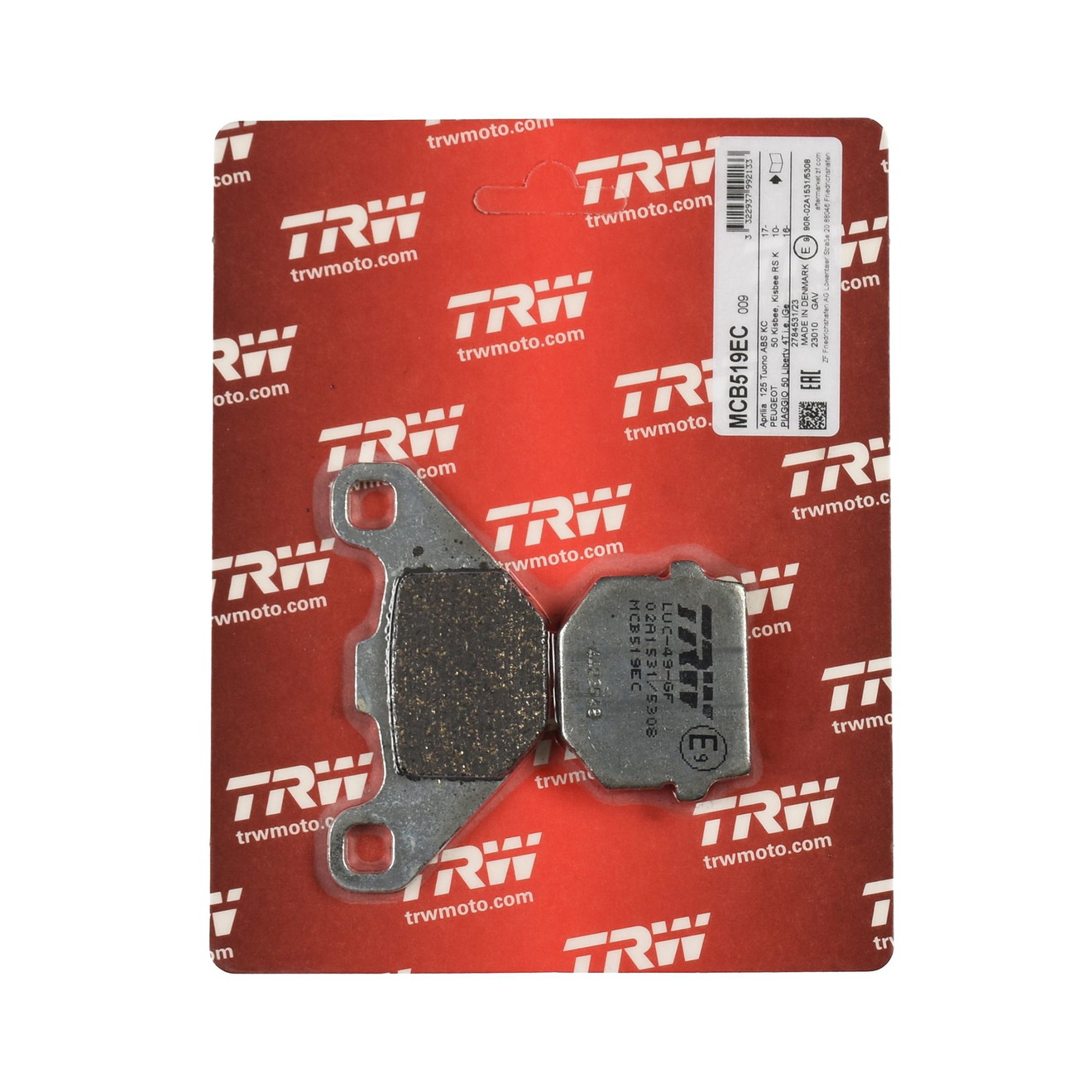 TRW Bremsbelag organisch MCB519EC