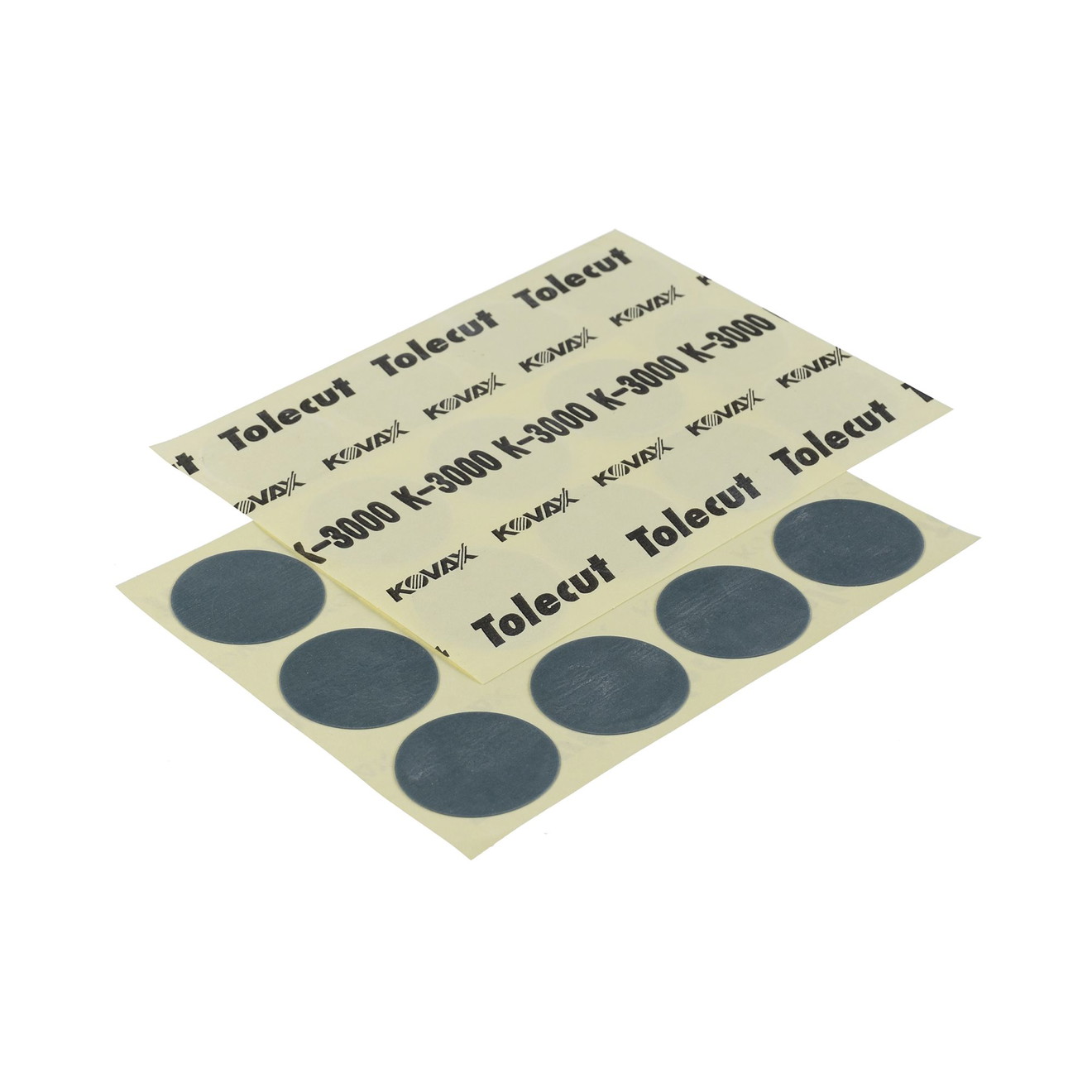 KOVAX Tolecut Schuurbladen Droogschuren Zwart K3000 Ø 34mm 12 Stuks