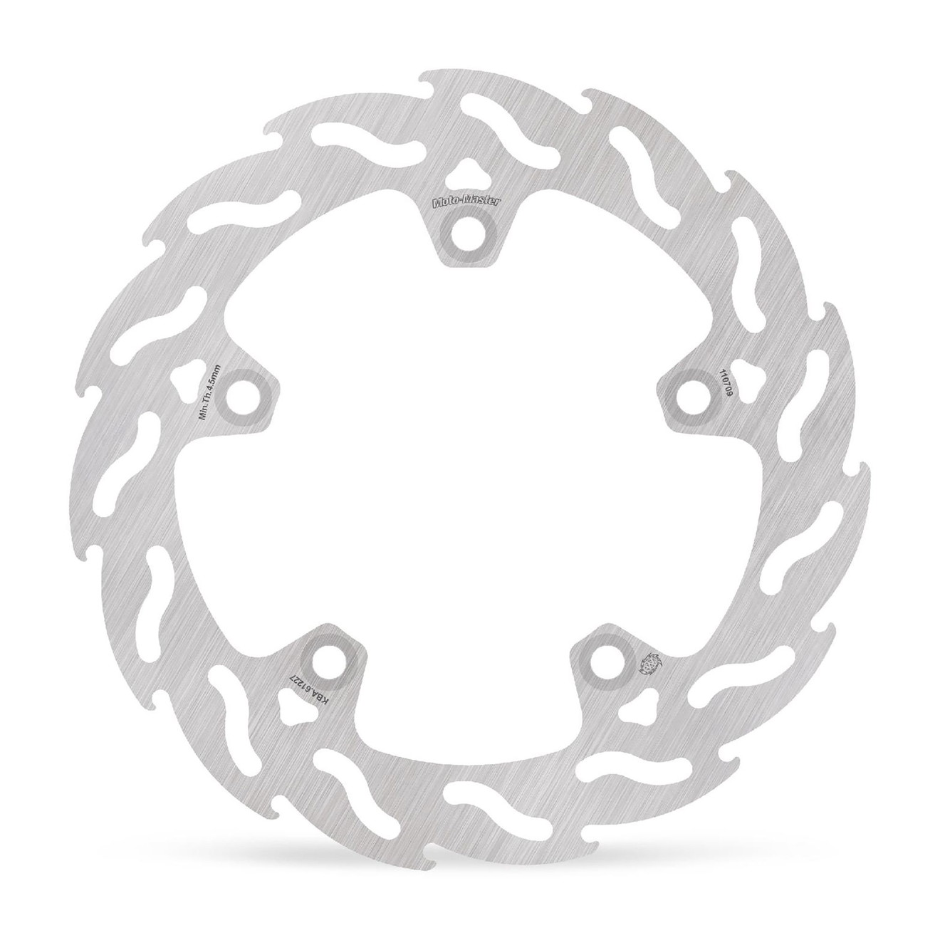 Moto-Master Bremsscheibe Flame hinten starr mit ABE