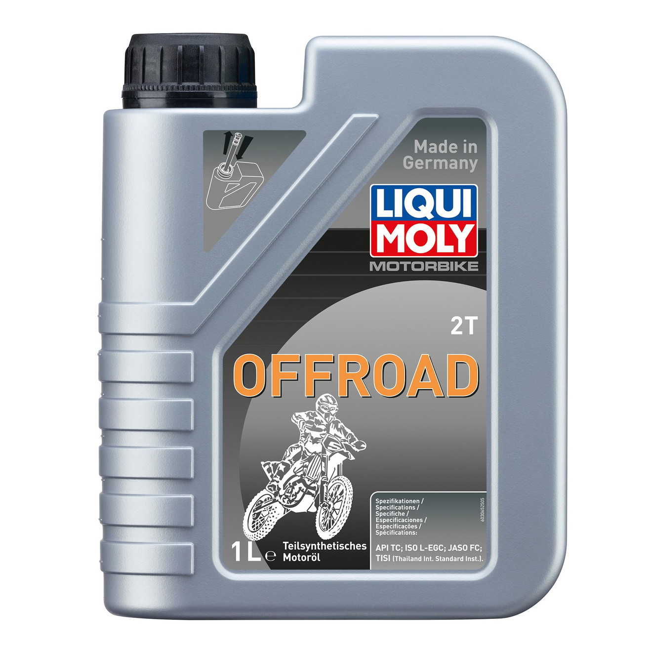 LIQUI MOLY Motoröl Motorbike 2T Offroad 1l