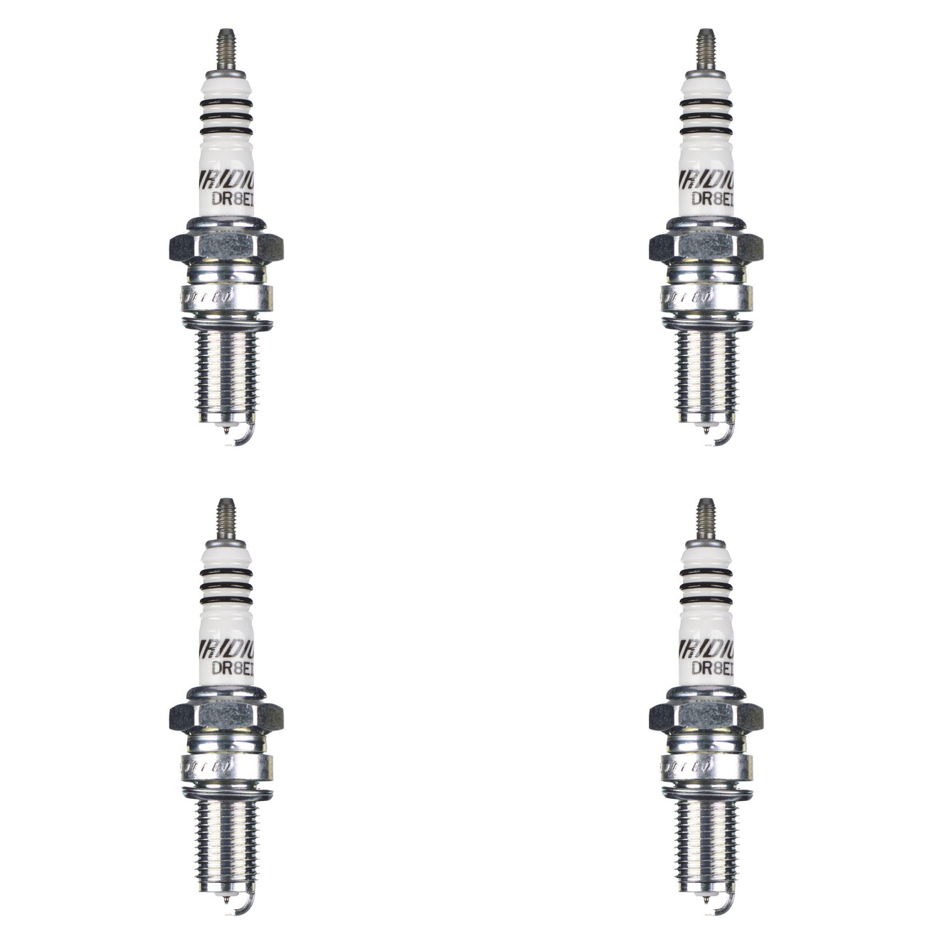 NGK Zündkerze DR8EIX Iridium 6681 4er Set