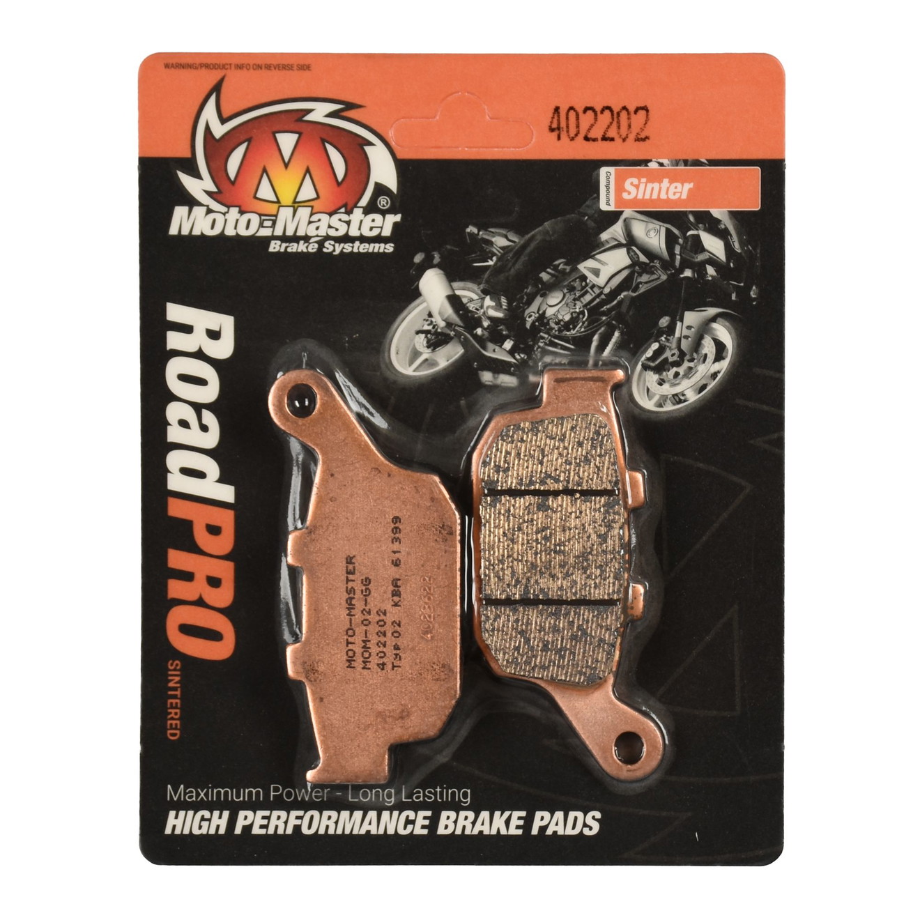 Moto-Master Bremsbelag RoadPRO Sinter hinten