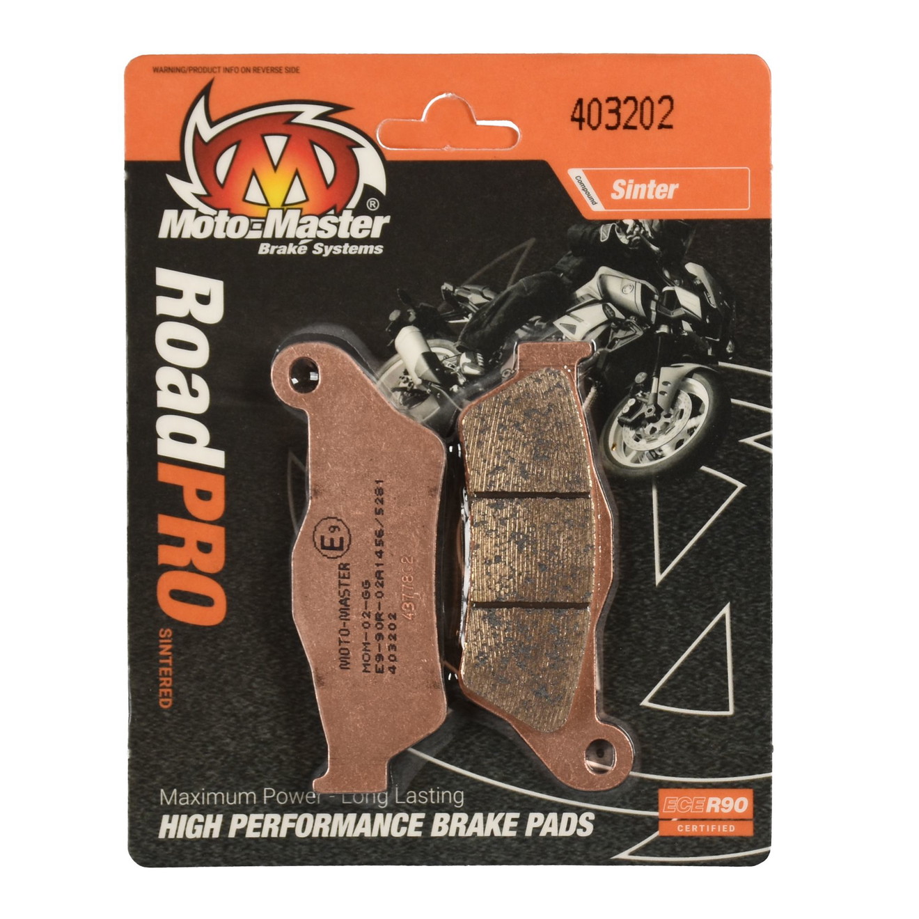 Moto-Master Bremsbelag RoadPRO Sinter hinten