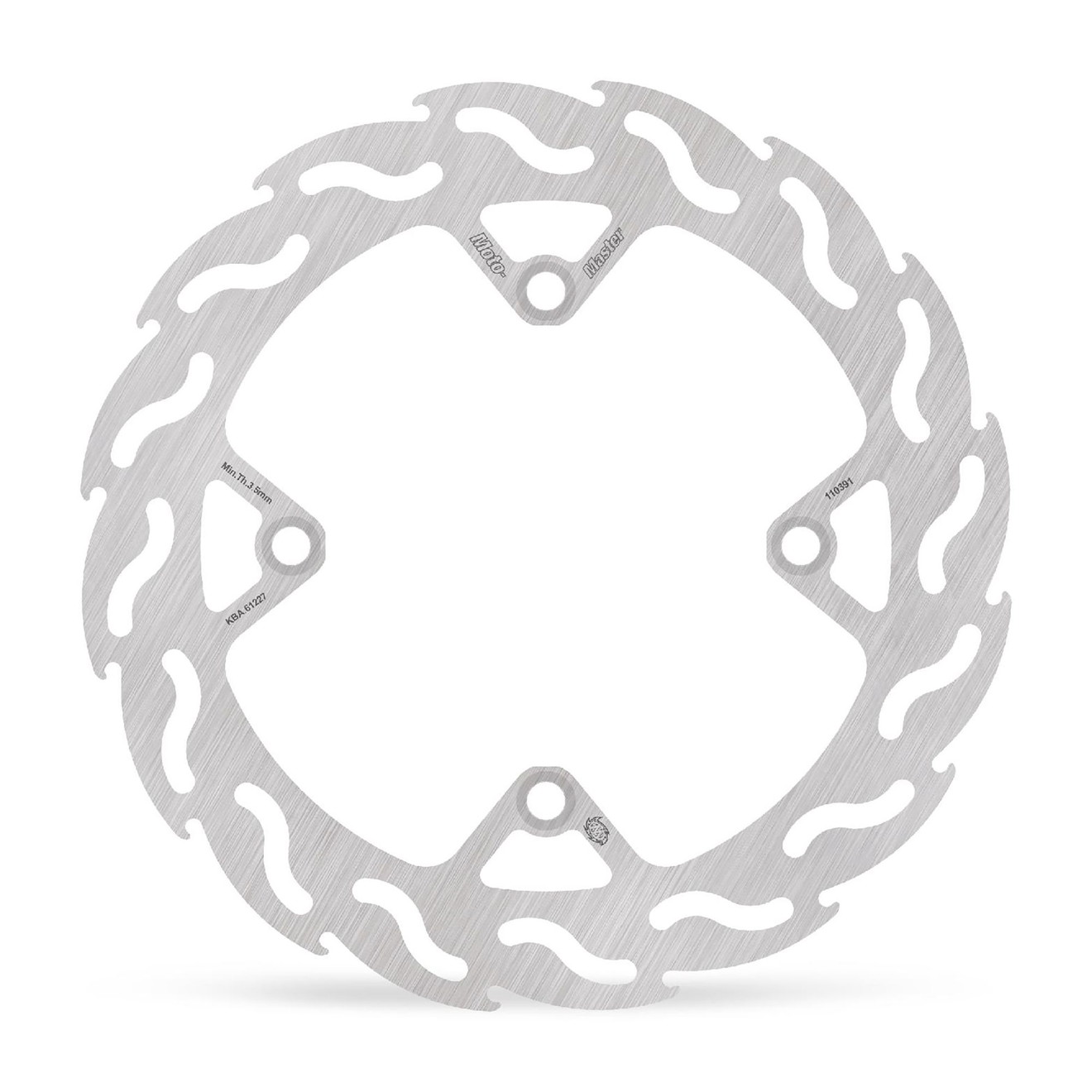 Moto-Master Bremsscheibe Flame hinten starr mit ABE