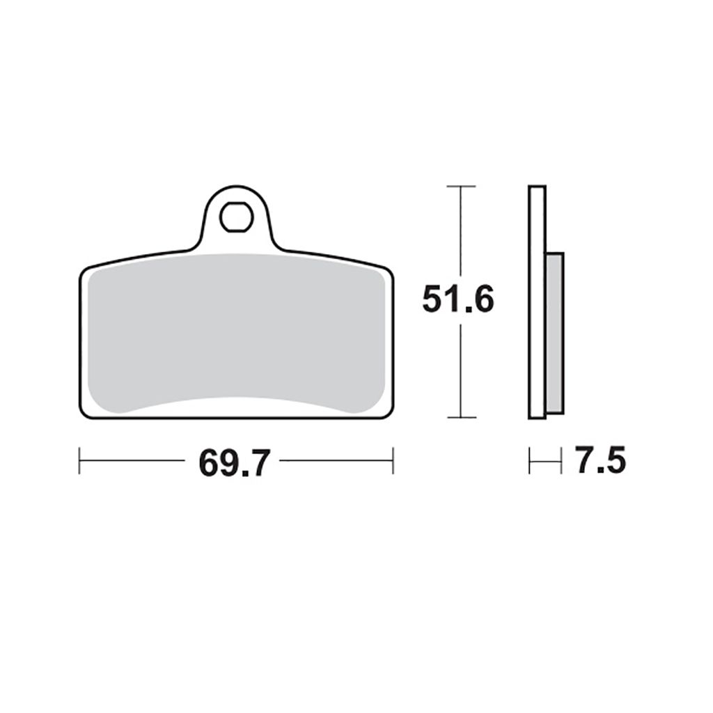 Moto-Master Bremsbelag RoadPRO Ceramic