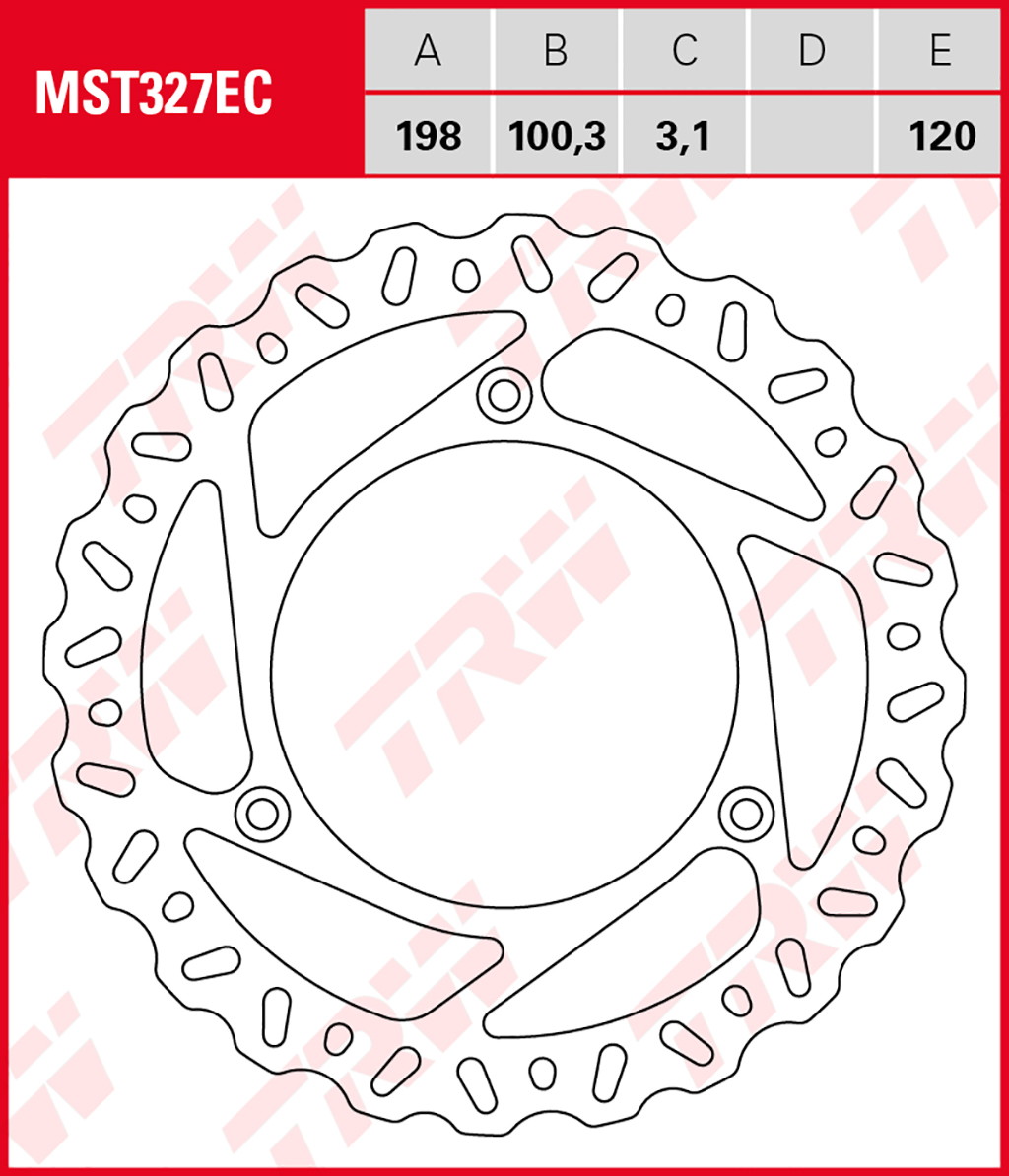 TRW Bremsscheibe Eco Offroad