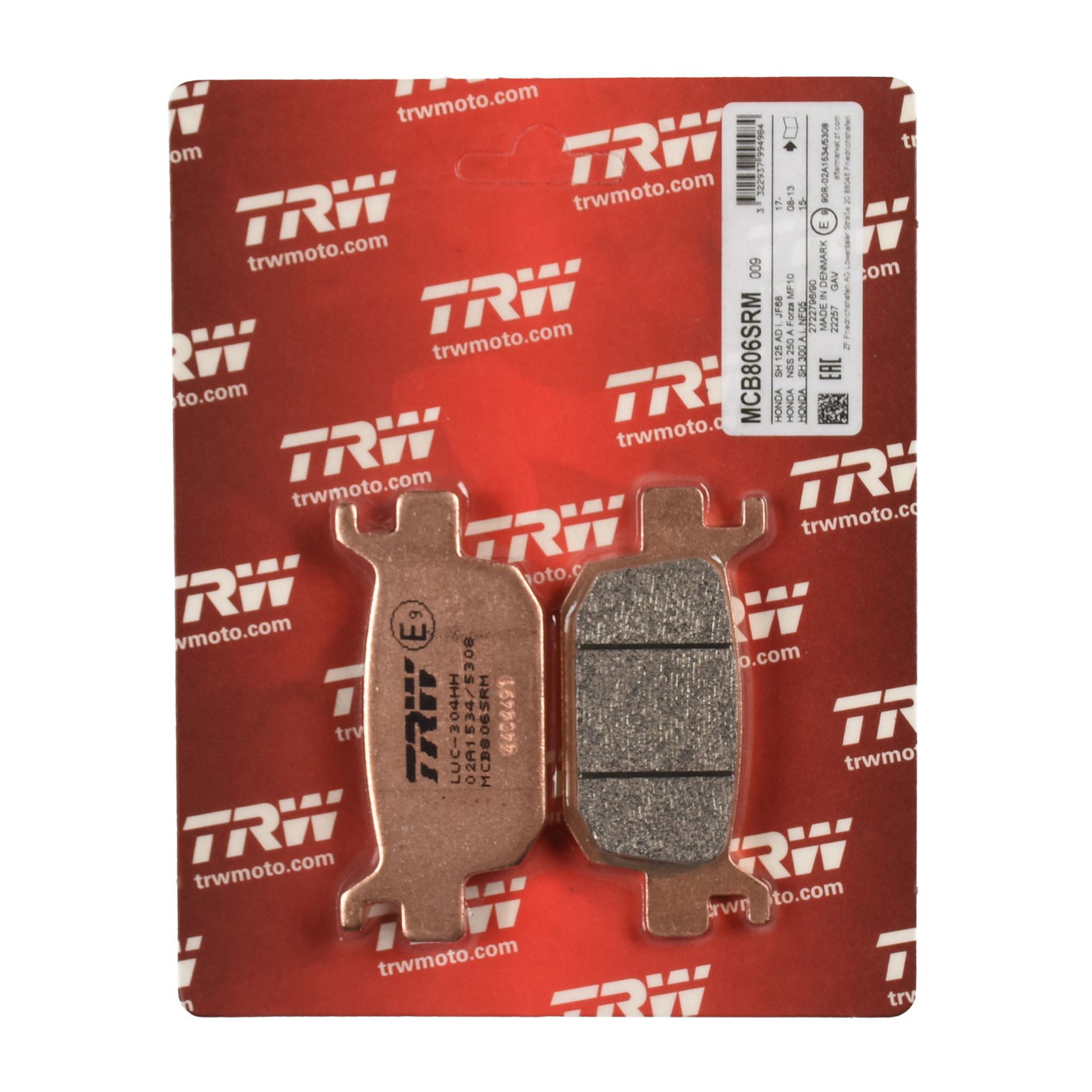 TRW Bremsbelag Sinter MCB806SRM