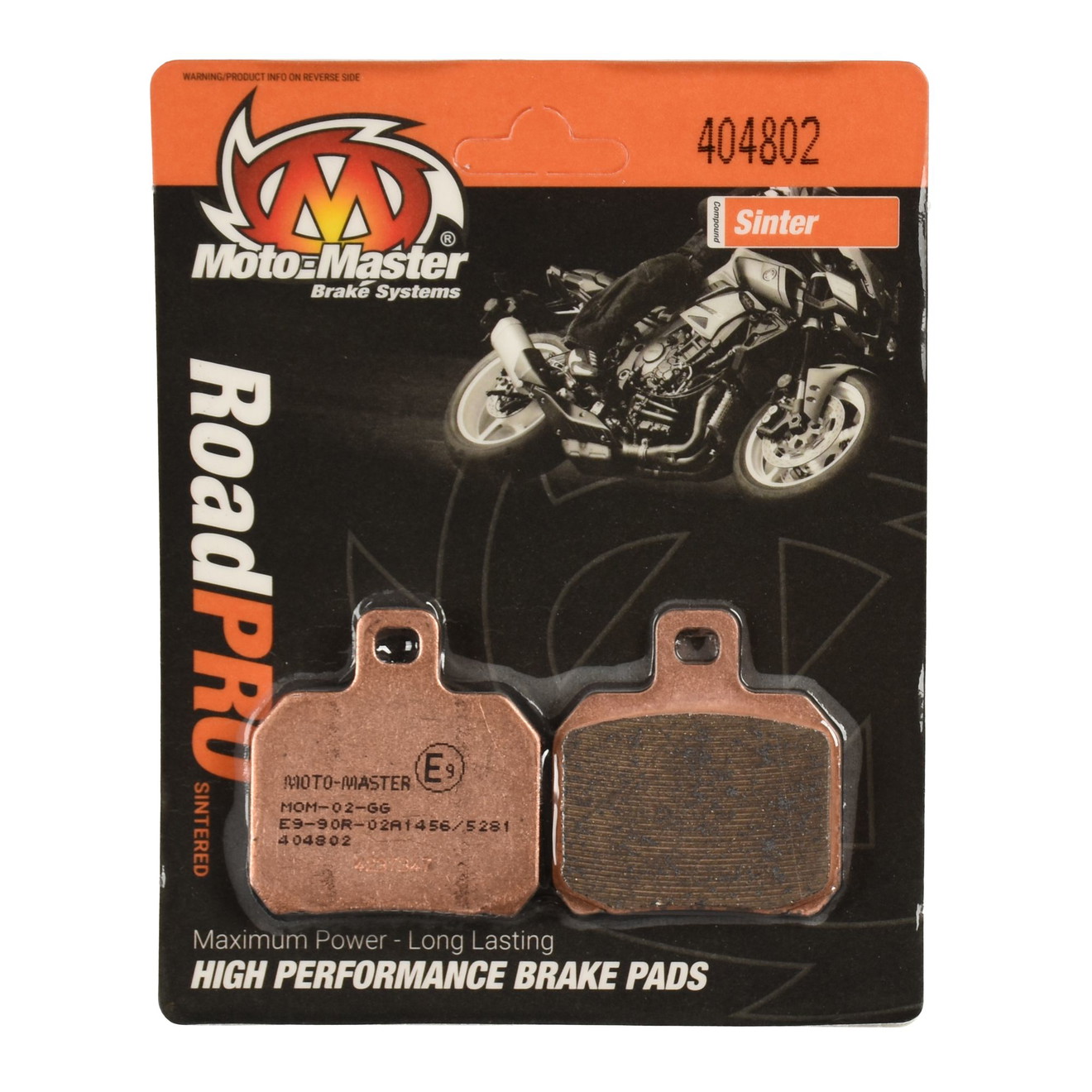 Moto-Master Bremsbelag RoadPRO Sinter hinten