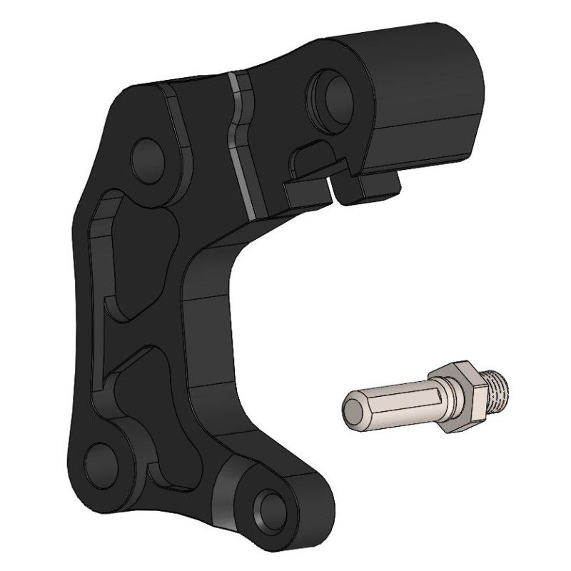Moto-Master Bremssattel-Adapter Supermoto Street Adapter 320 mm Ø links