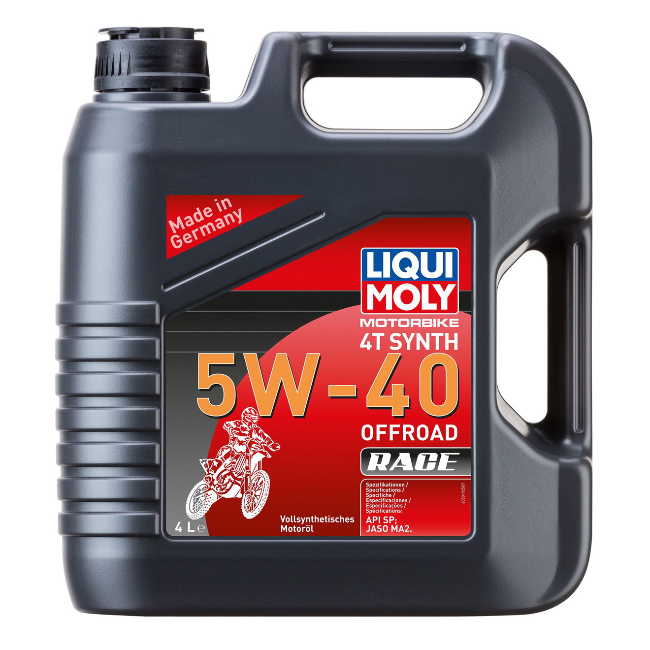 LIQUI MOLY Motoröl Motorbike 4T Synth 5W-40 Offroad Race 4l