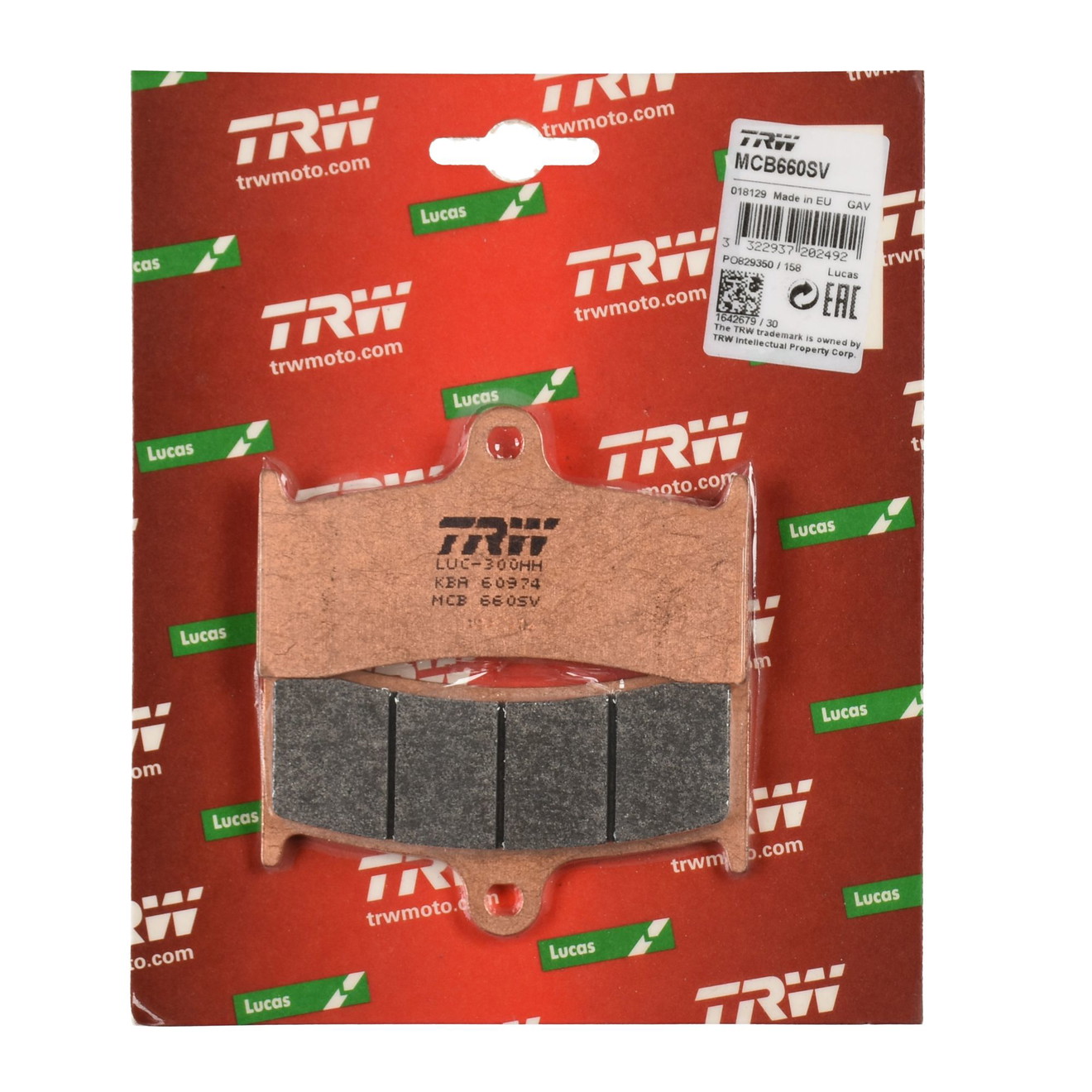 TRW Bremsbelag Sinter Street