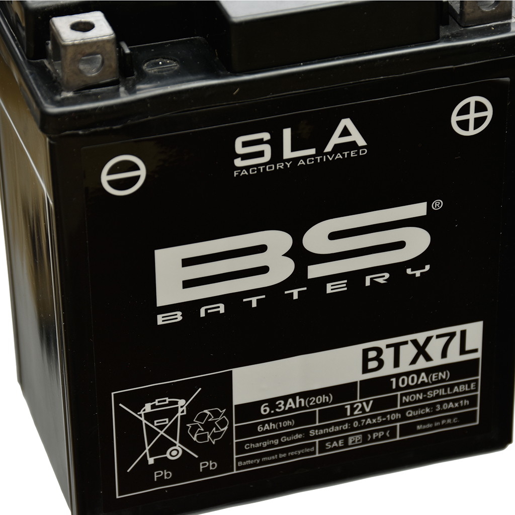 BS Batterie 12V 6AH YTX7L GEL 50614