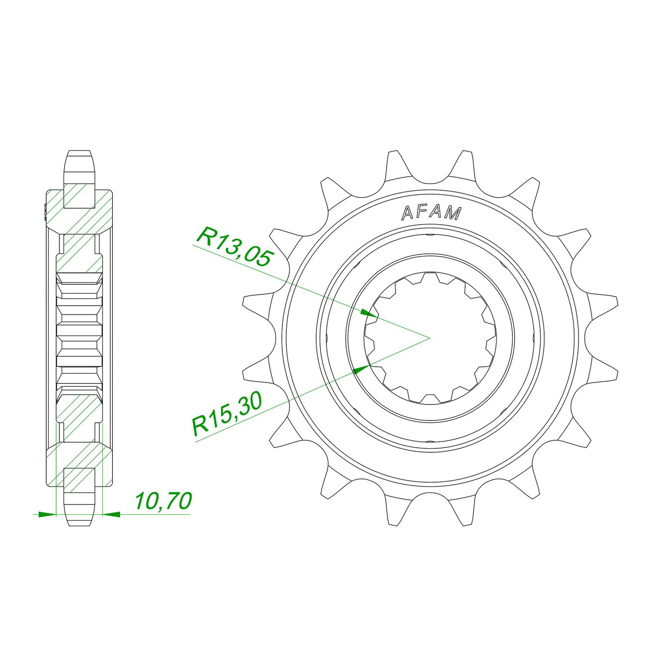 DID Kettensatz für Yamaha Tenere 700 Rally Edition ABS 21-22 525 VX3