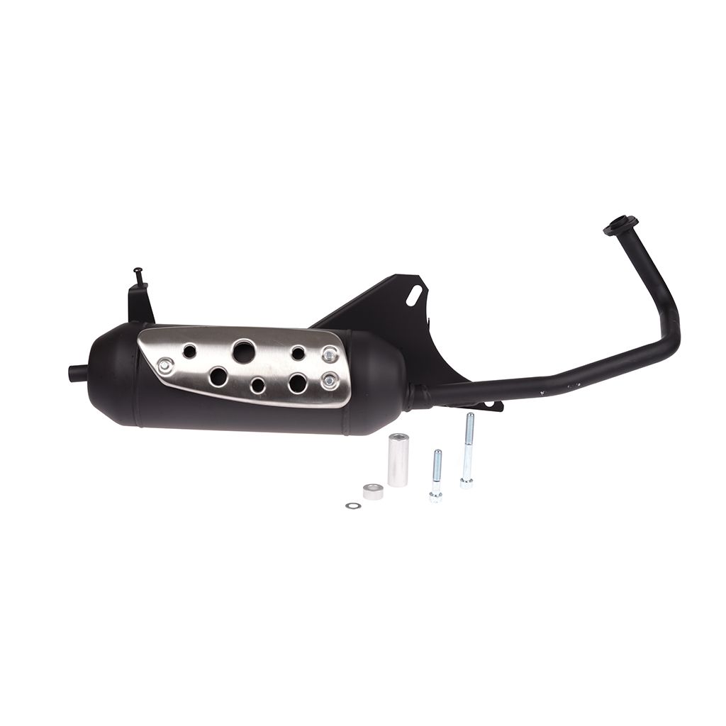 Tecnigas Auspuff Silent Pro f. alten Motor schwarz