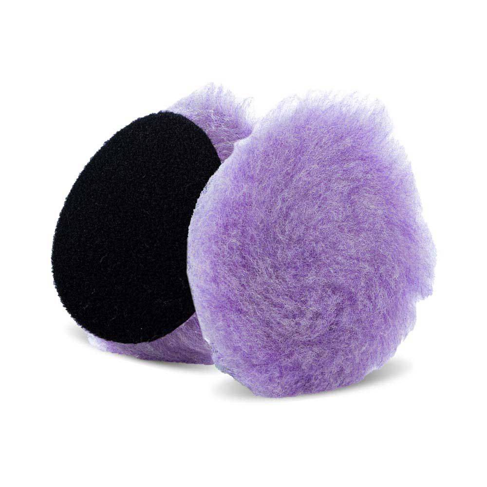 Lake Country Purple Foamed Wool Polijstpad 75mm Ø 75/90mm
