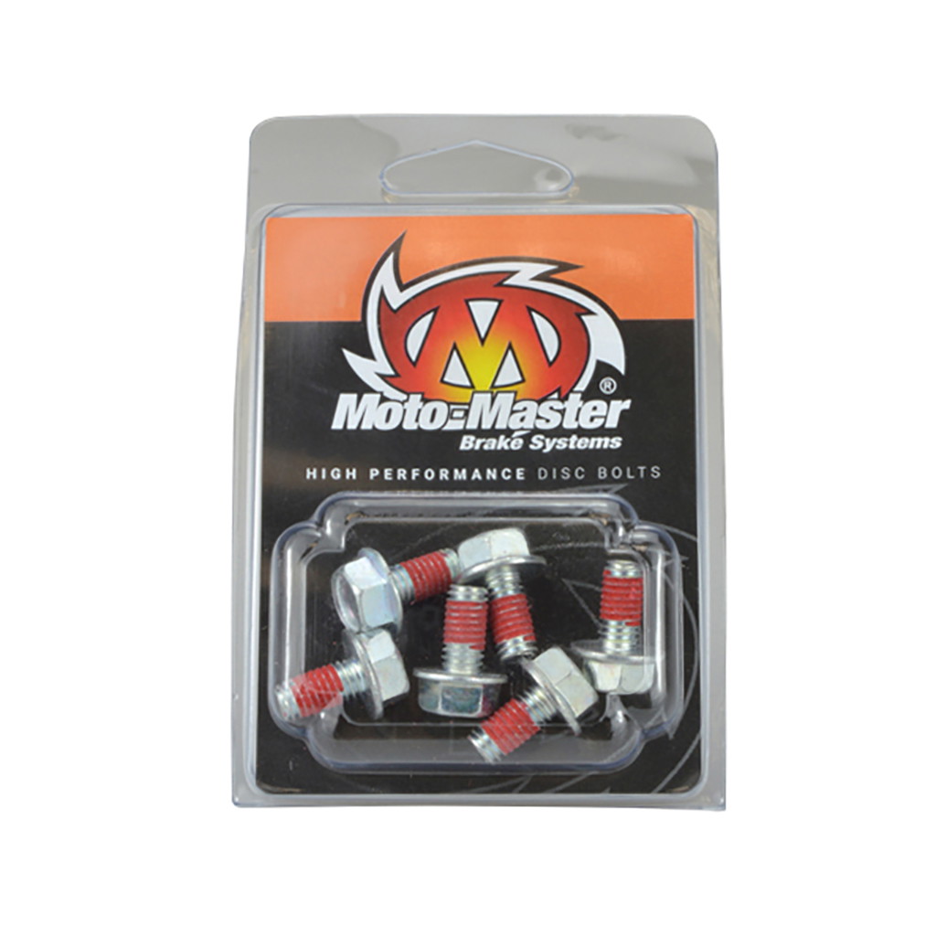 Moto-Master Bremsscheibenschrauben M6x12 6 Stk