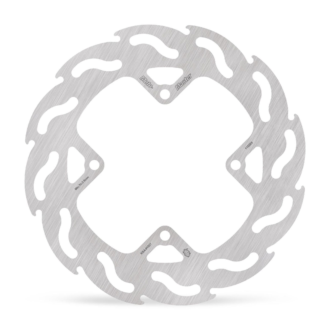 Moto-Master Bremsscheibe Flame hinten starr mit ABE