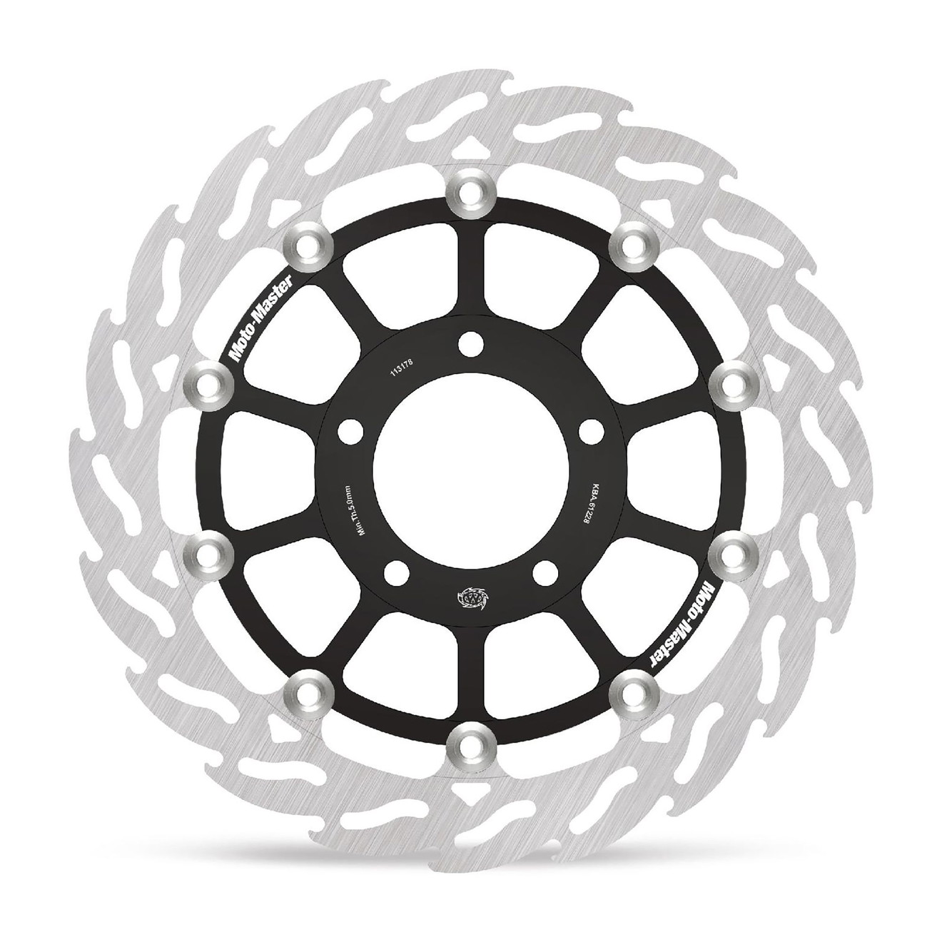 Moto-Master Bremsscheibe Flame vorn links schwim. Racing Flame - 5,5mm