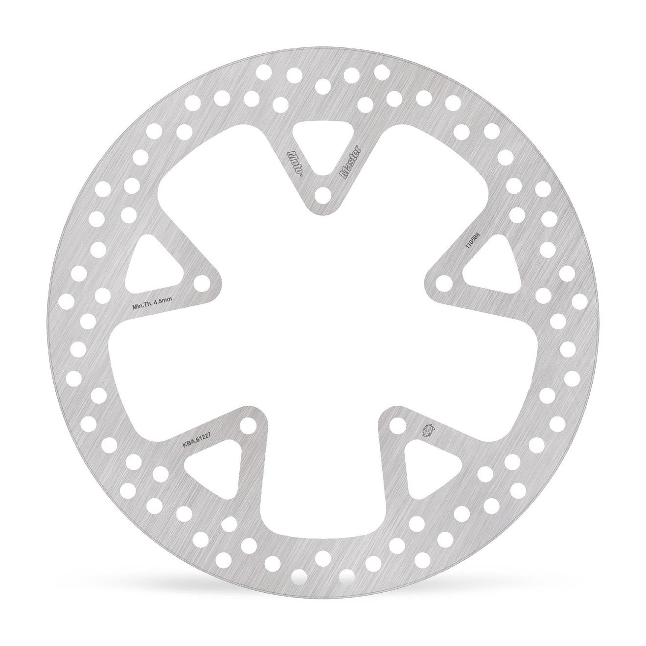 Moto-Master Bremsscheibe Halo vorn starr mit ABE