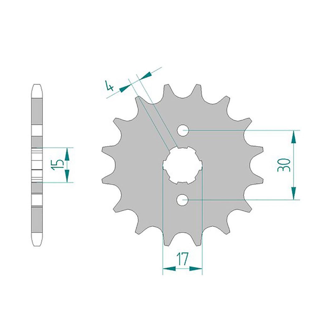 AFAM Ritzel #420 13 Zähne