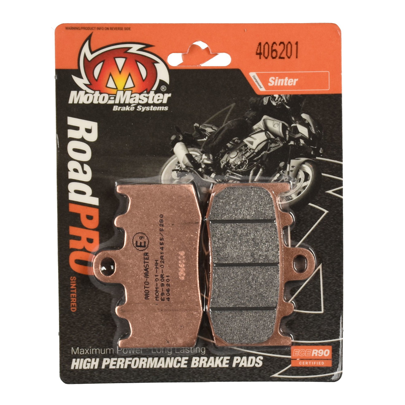 Moto-Master Bremsbelag RoadPRO Sinter vorn