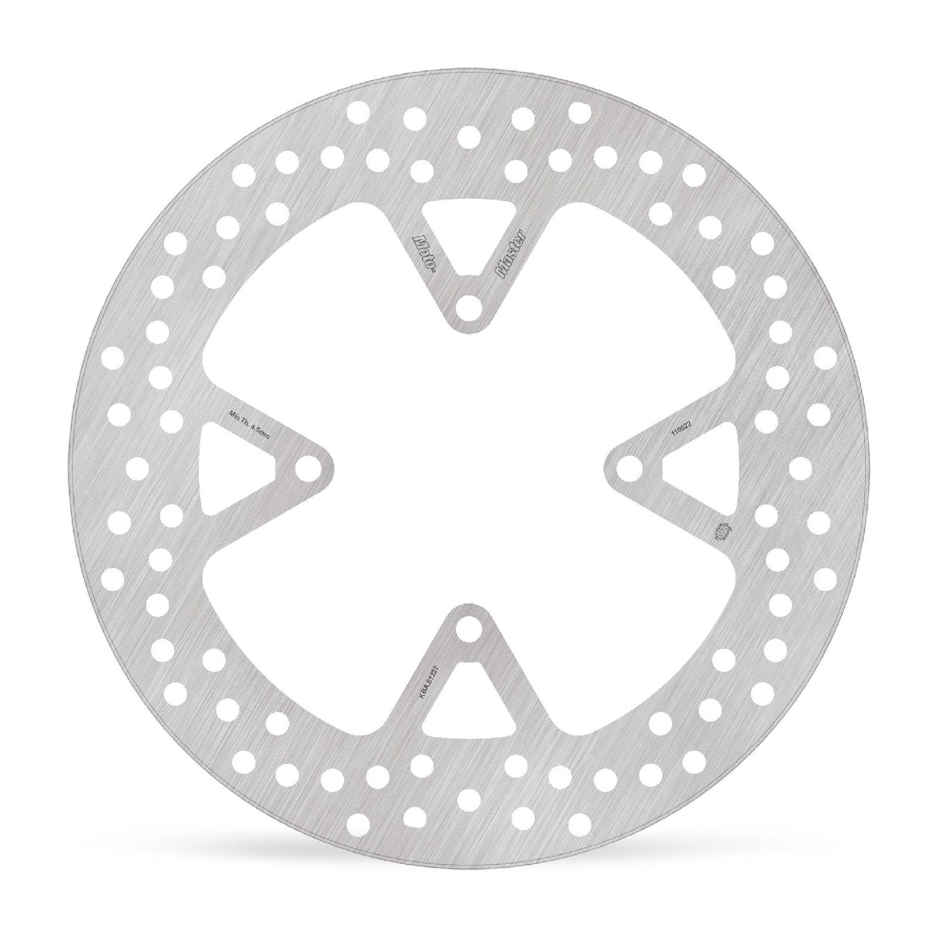 Moto-Master Bremsscheibe Halo hinten starr mit ABE