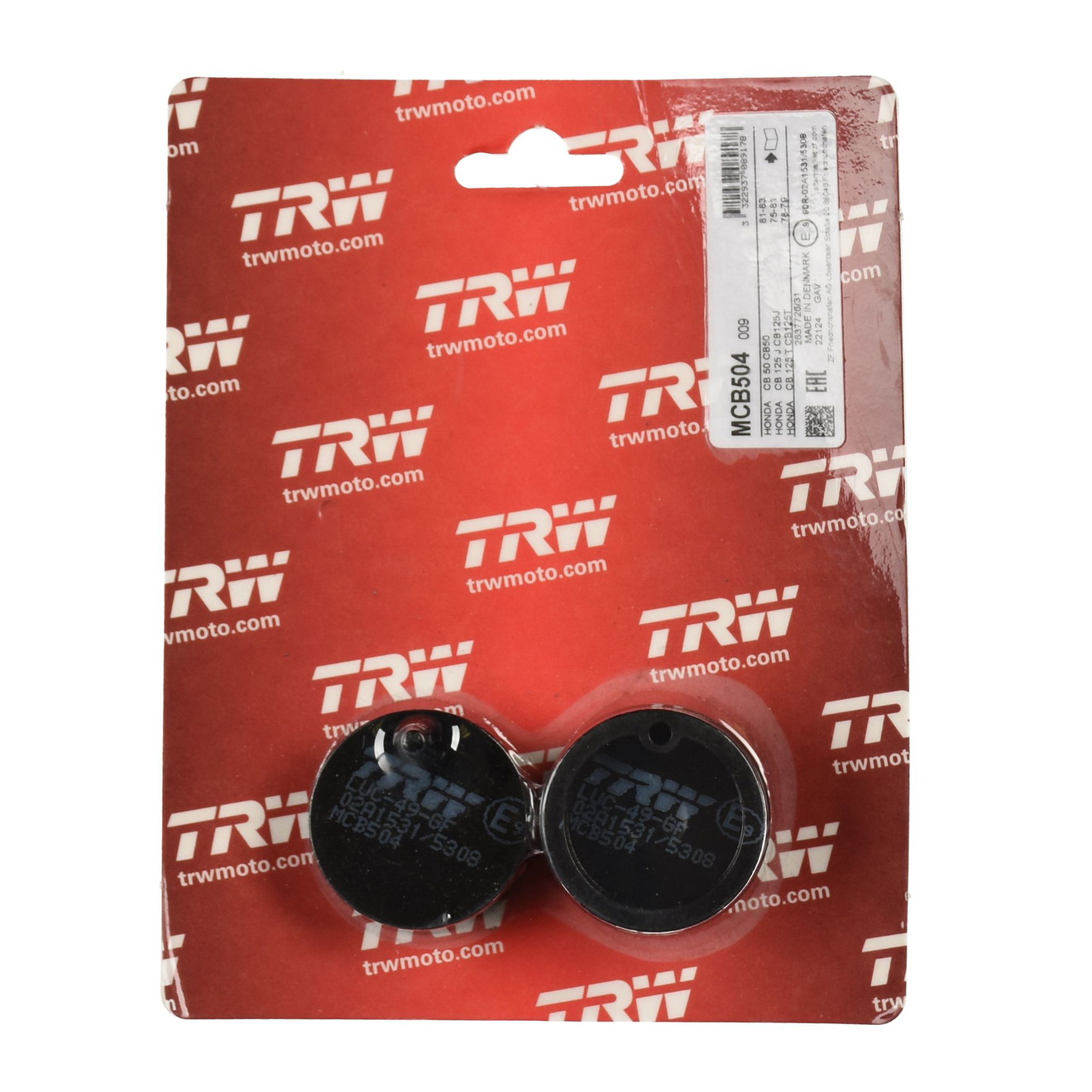 TRW Bremsbelag organisch