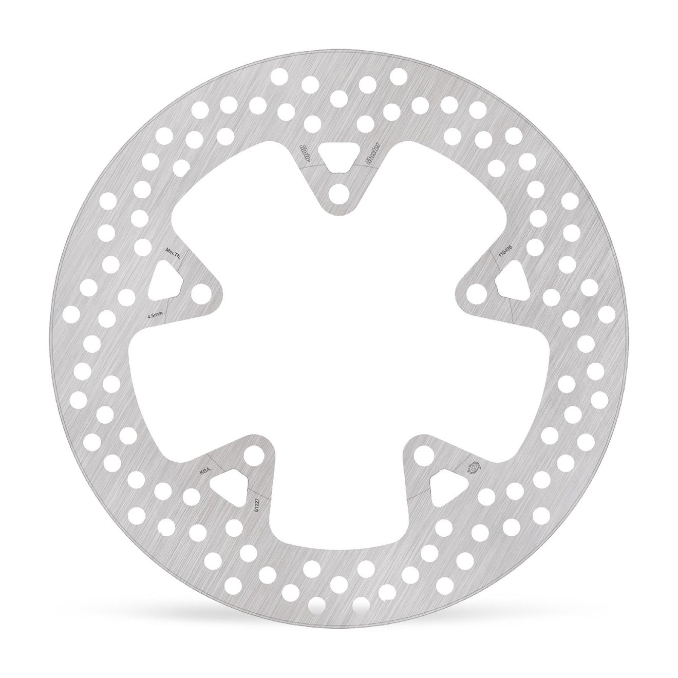 Moto-Master Bremsscheibe Halo hinten starr mit ABE