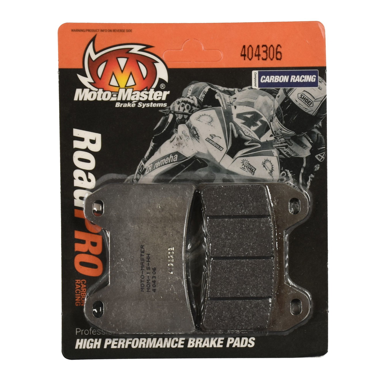 Moto-Master Bremsbelag RoadPRO Carbon Racing ohne ABE