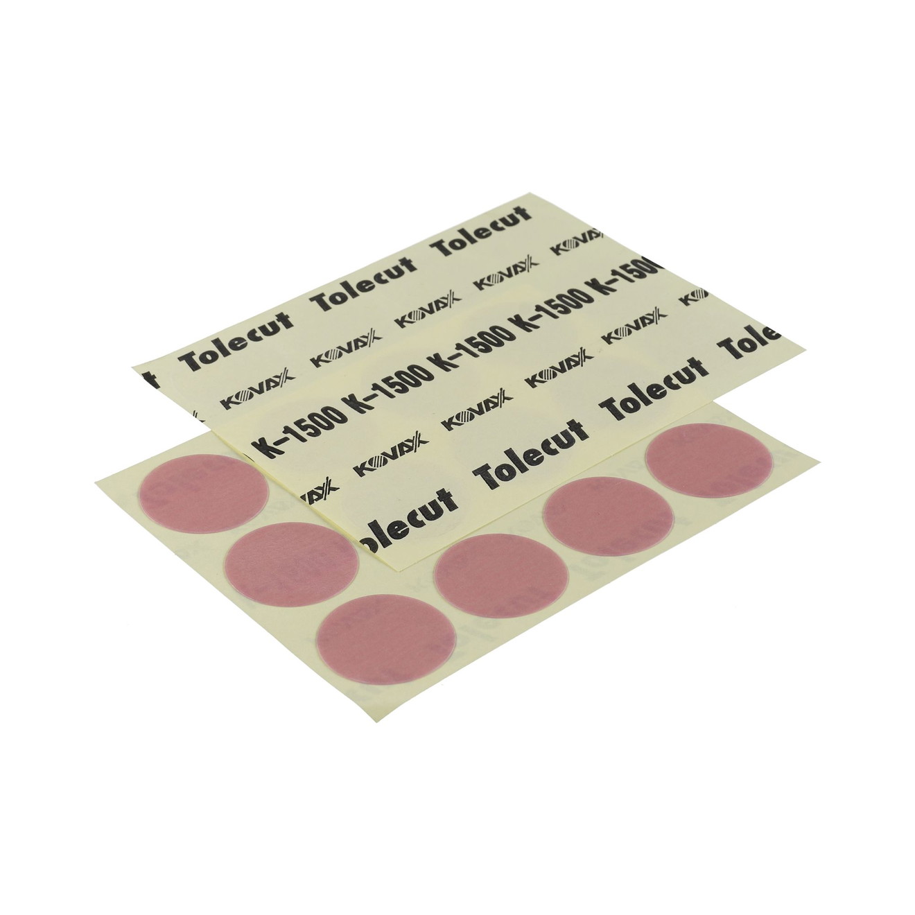 KOVAX Tolecut Schuurbladeren Droogschuren Rosa K1500 Ø 34mm 12 Stuks