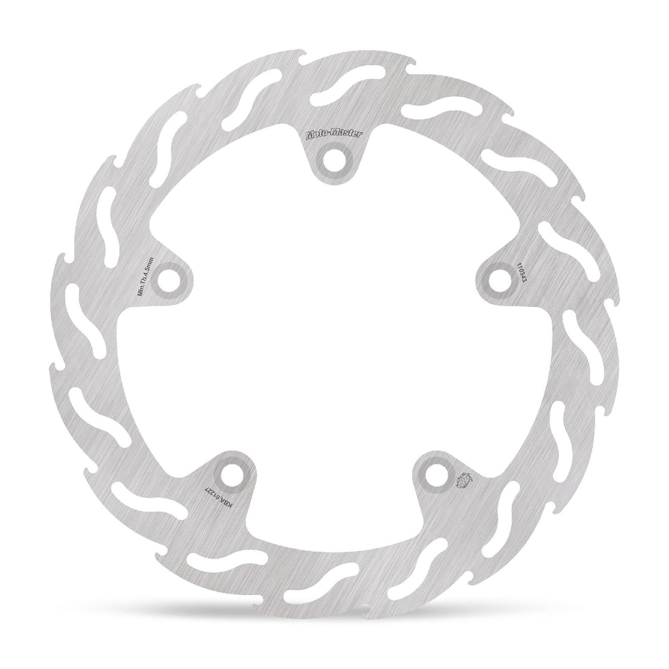 Moto-Master Bremsscheibe Flame hinten starr mit ABE