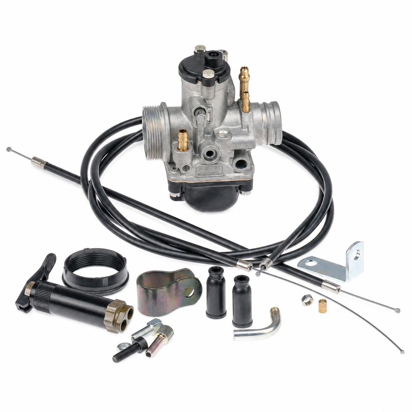 Pinasco Vergaserkit 19mm DellOrto PHB 619 mit Zubehör