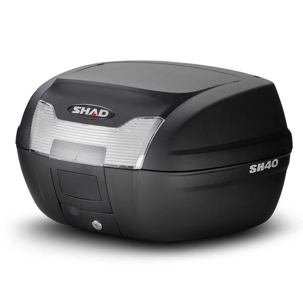 SHAD Topcase SH40 schwarz mit Trägerplatte