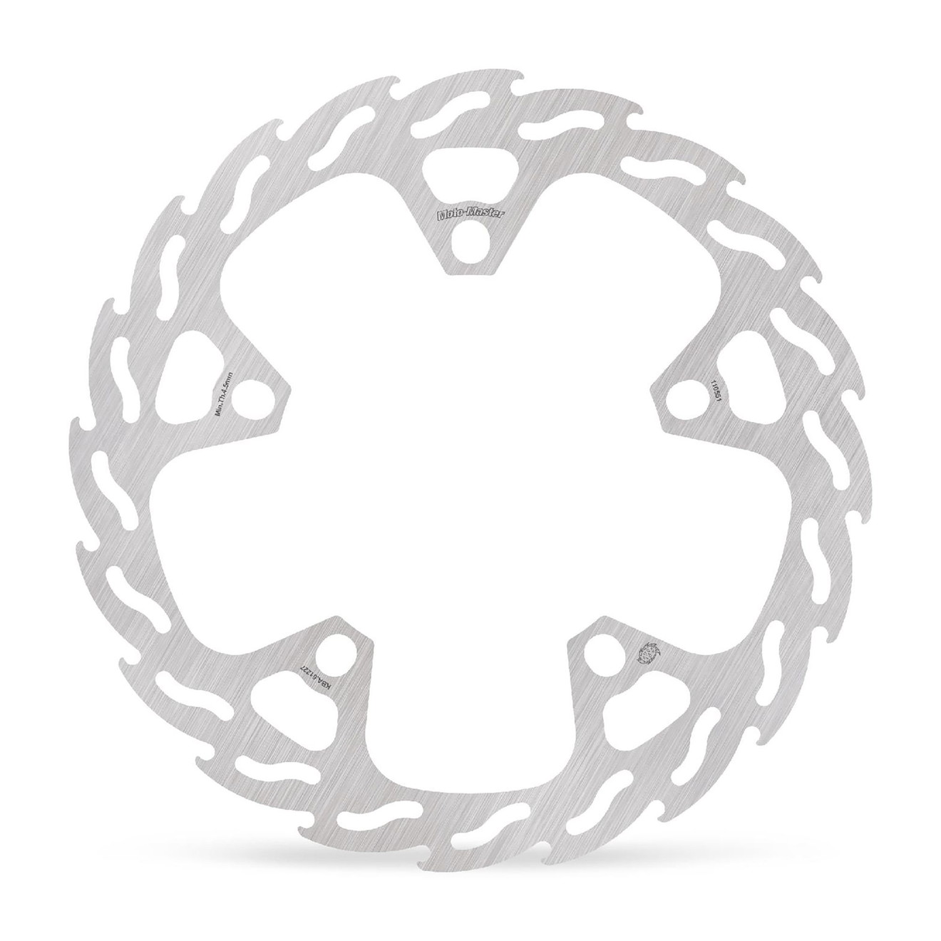 Moto-Master Bremsscheibe Flame vorn links starr mit ABE