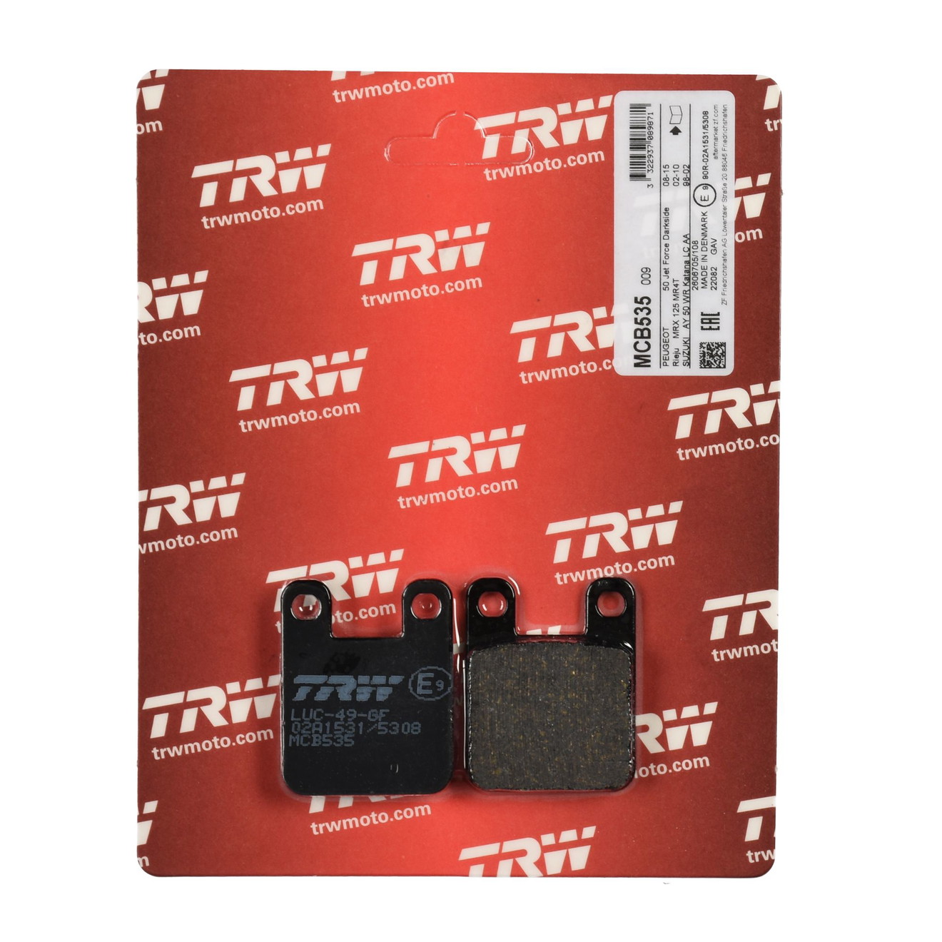 TRW Bremsbelag organisch