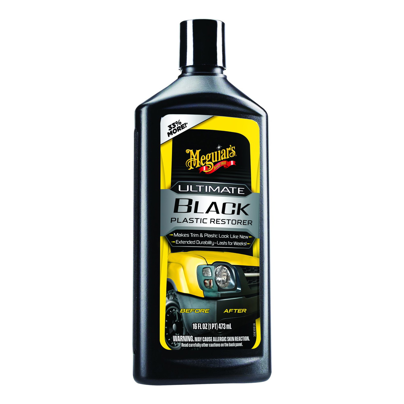 Meguiars Ultimate Black Kunststoff Reinigung & Versiegelung 473ml