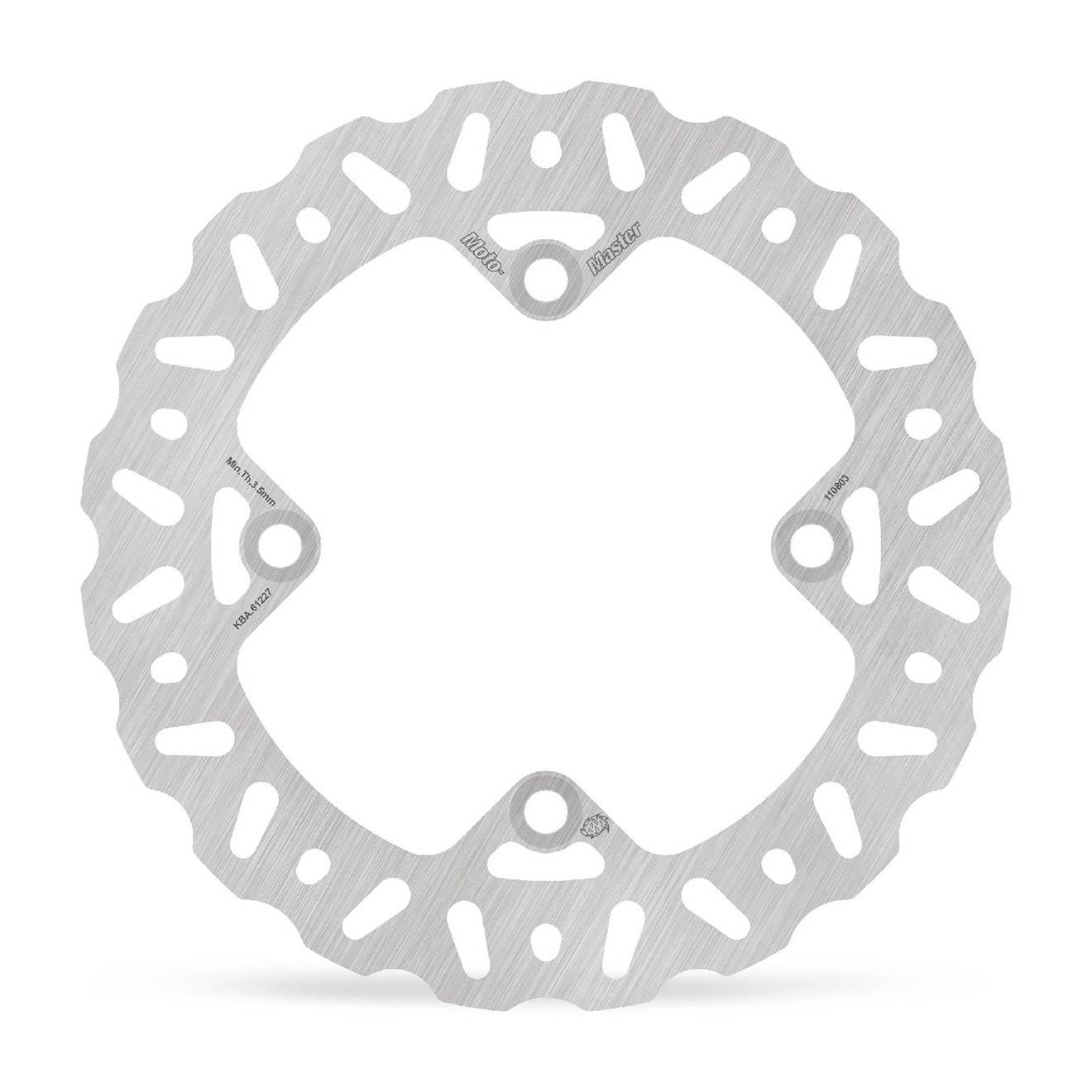 Moto-Master Bremsscheibe Nitro ATV hinten starr
