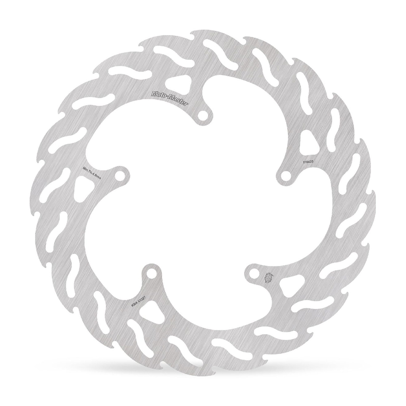 Moto-Master Bremsscheibe Flame hinten starr mit ABE