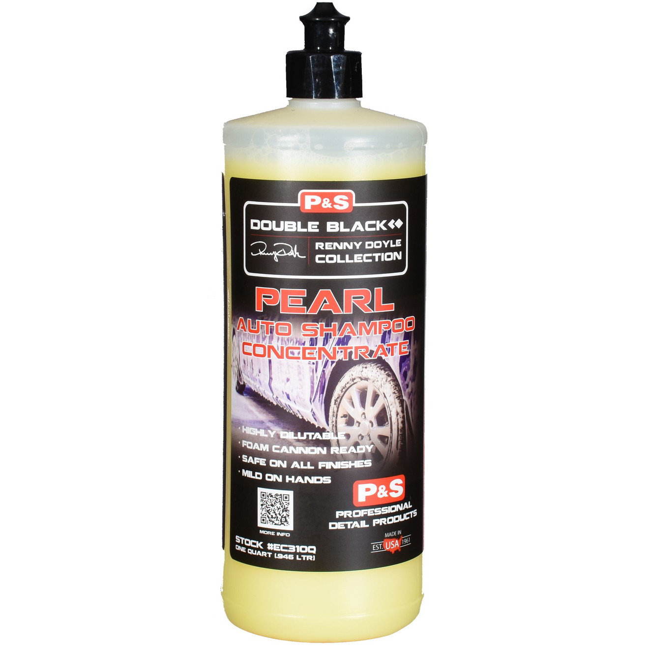 P&S Double Black Pearl Shampoo Concentrate Autoshampoo 946ml