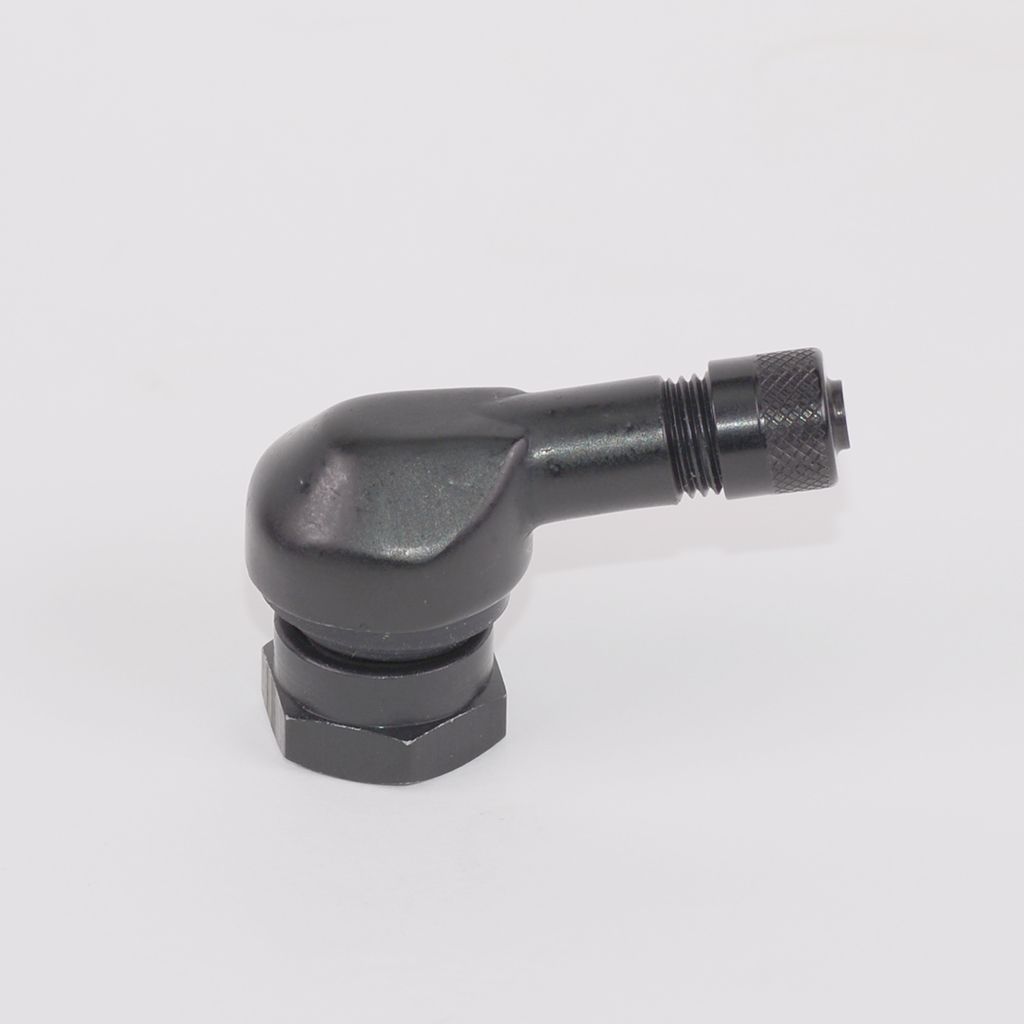 MotoLibre Ventil Felge 90 Grad 8,3mm schwarz