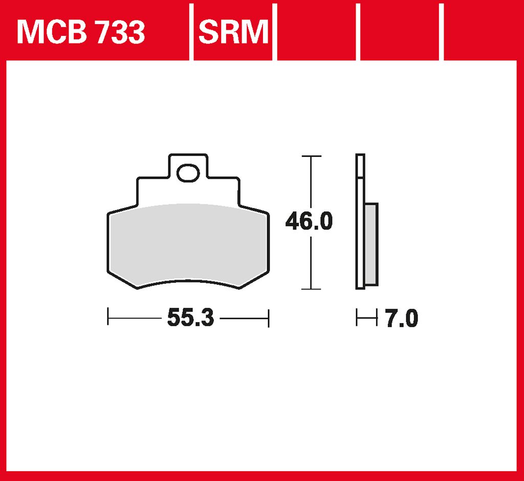 TRW Bremsbelag Sinter