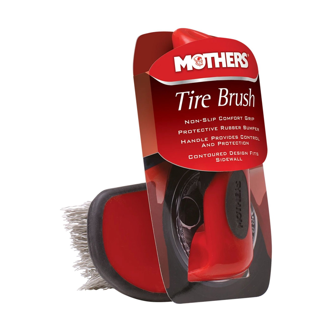 Mothers Contoured Tire Brush - Perfecte Reinigingsborstel voor Banden
