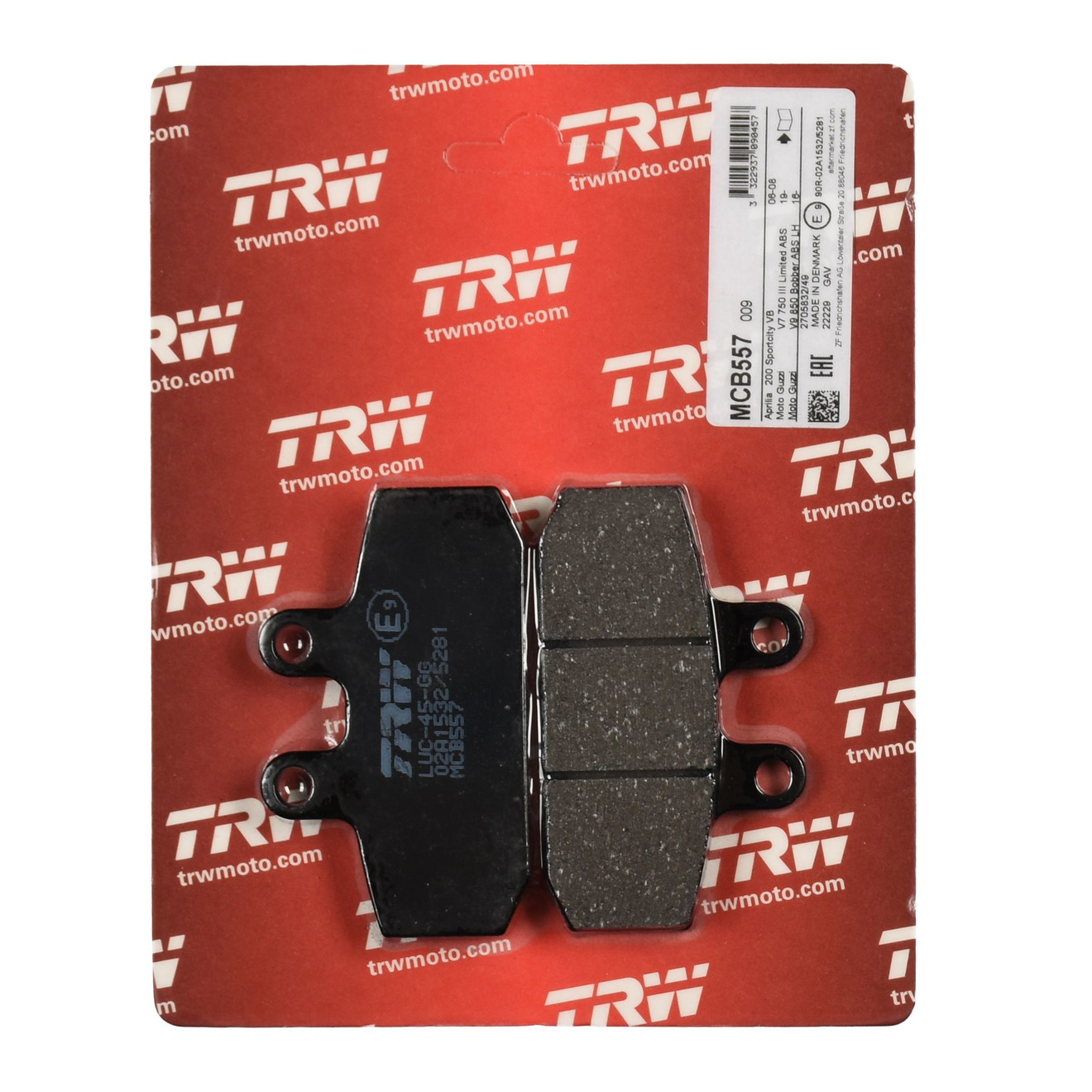 TRW Bremsbelag organisch MCB557