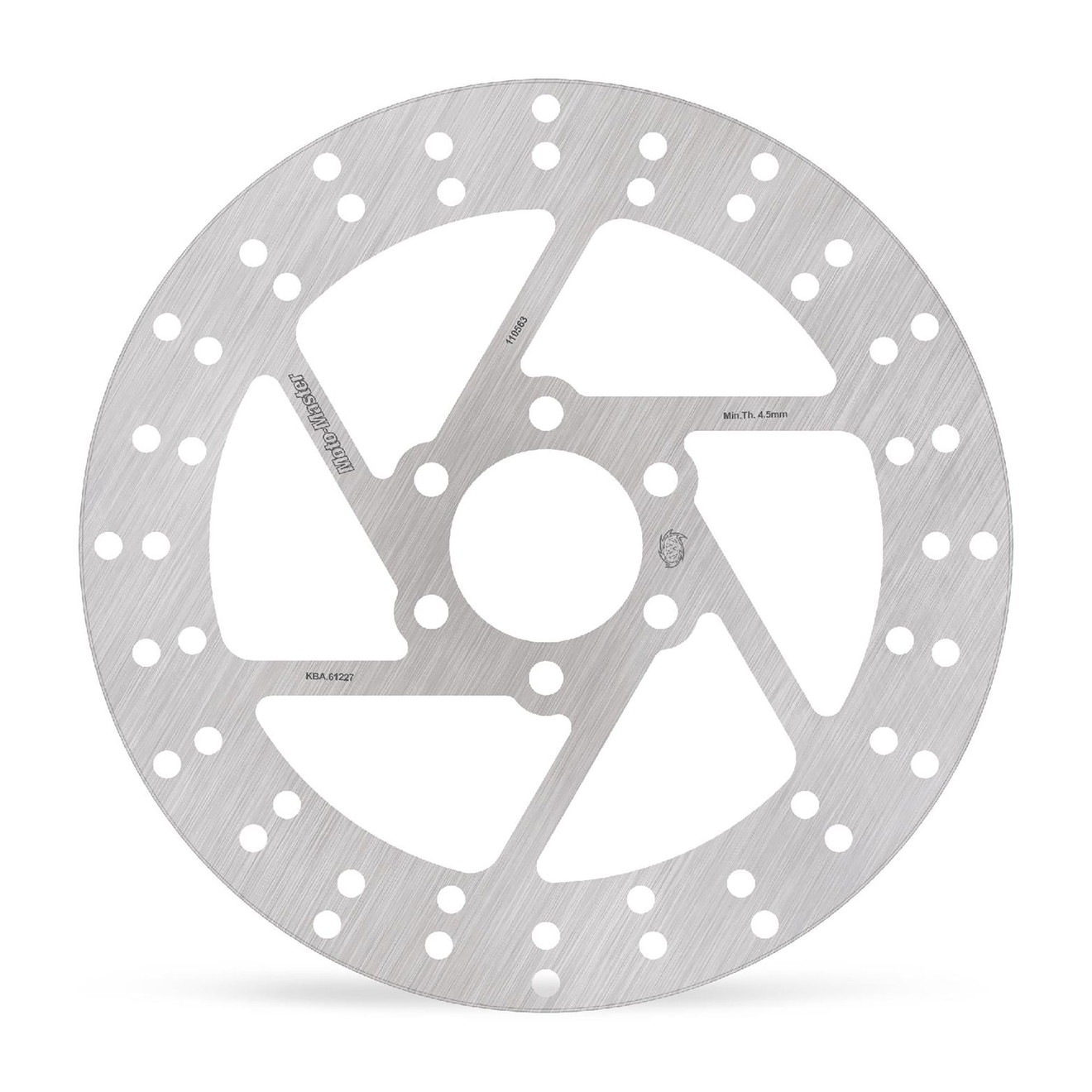 Moto-Master Bremsscheibe Halo hinten starr mit ABE