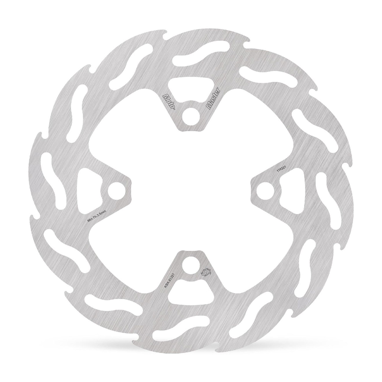 Moto-Master Bremsscheibe Flame hinten starr mit ABE